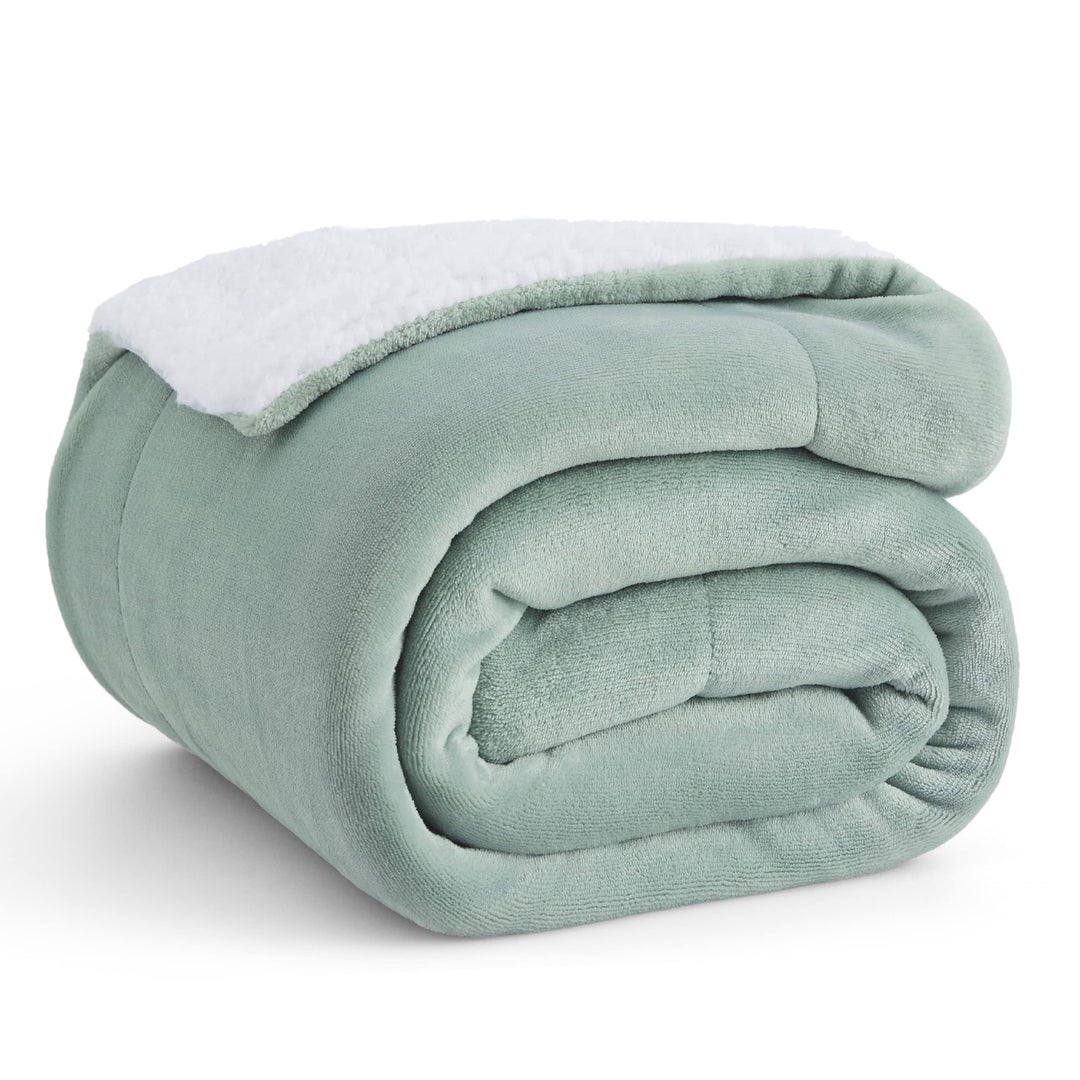 BEDSURE Kuscheldecke - Warm Sherpa Wolldecke & Sofadecke, Flauschig Sofaüberwurf Decke, Dicke Couchd