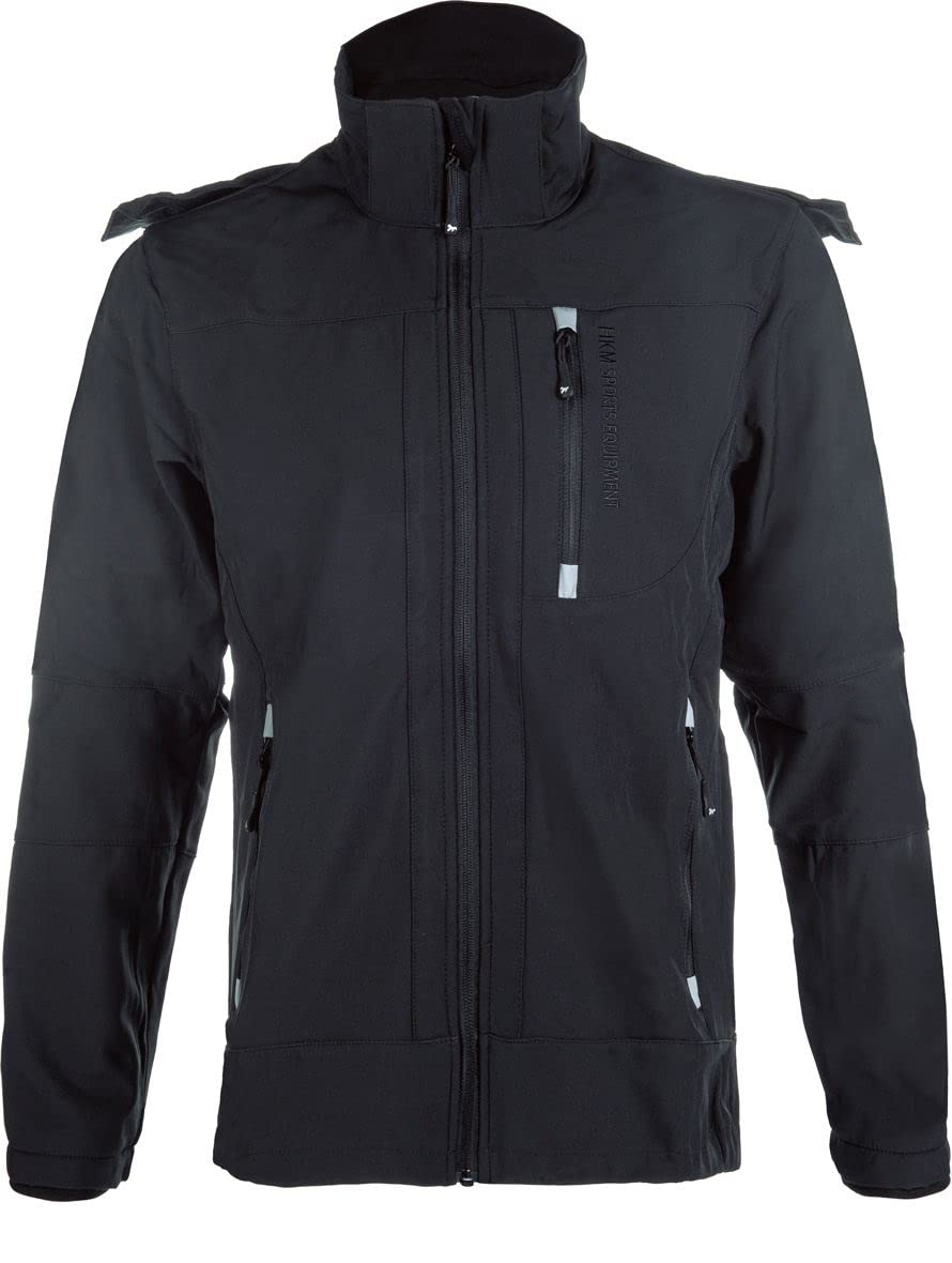 HKM Herren Softshell Reitjacke Sport M Schwarz, M Schwarz