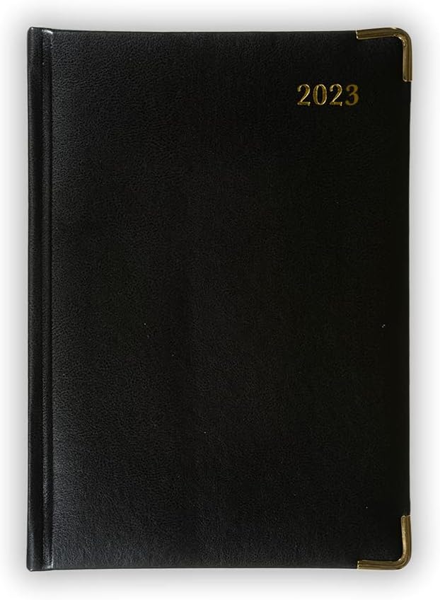 Collins Classic Compact Day to Page (Appt) 1250 V 2023 Compact Schwarz, Compact Schwarz
