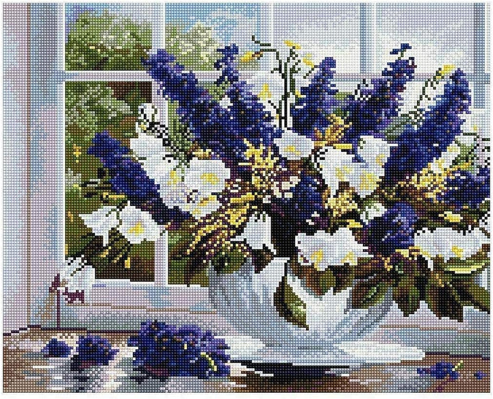 Diamond Vollbedeckung mit Holzrahmen Painting Set Bild 40 x 50 Diamant Malerei Stickerei Handarbeit