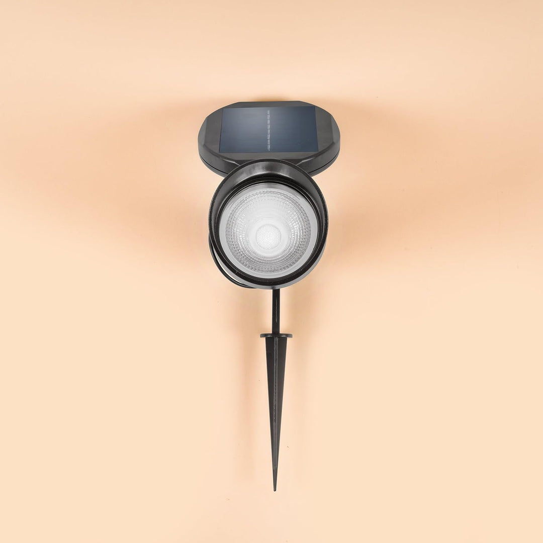 Esotec LED Solarspot Spotlight, Aluminium, Solarstrahler, Spotstrahler, Spotlicht, Bodenstrahler, So