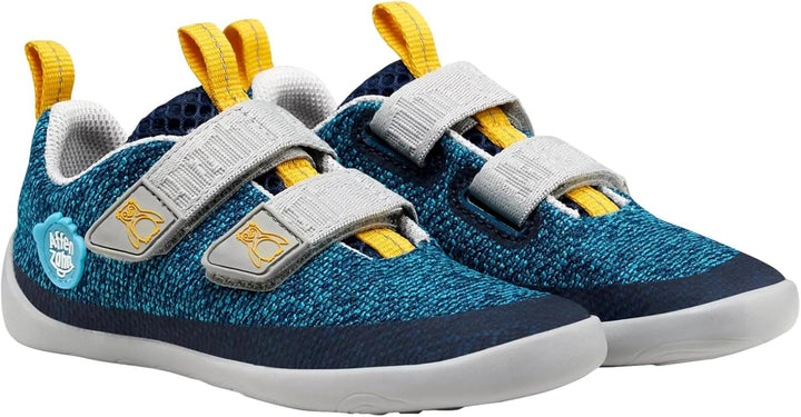 Affenzahn Minimal Sneaker Knit Happy 22 EU Pinguin Blau, 22 EU Pinguin Blau