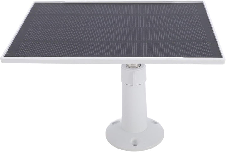 8W Solarpanel Ladegerät für Batteriekameras Im Freien-USB-Typ C/Micro USB, IP66 Wetterfest mit 360 °