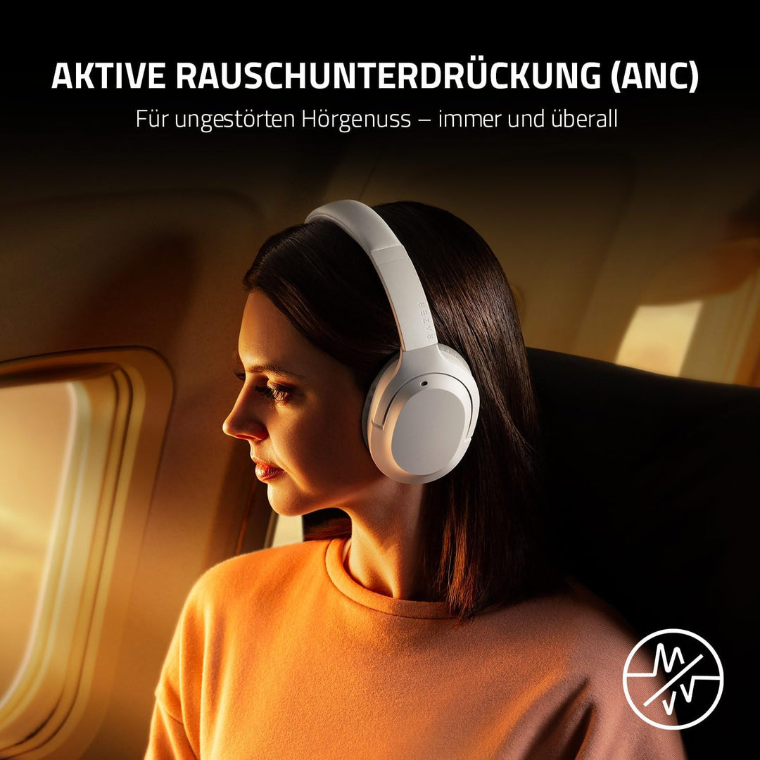 Razer Opus X - Kabellose Kopfhörer mit niedrigen Latenzen und ANC-Technologie (Wireless Headset, Blu