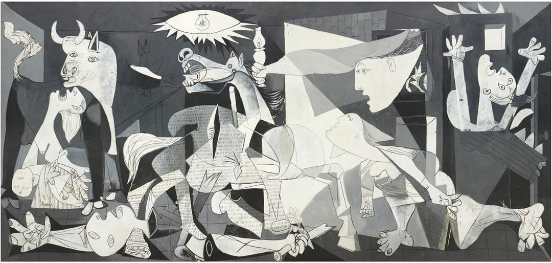 Educa 11502, Guernica, 3000 Panorama Teile Puzzle für Erwachsene und Kinder ab 14 Jahren, Pablo Pica