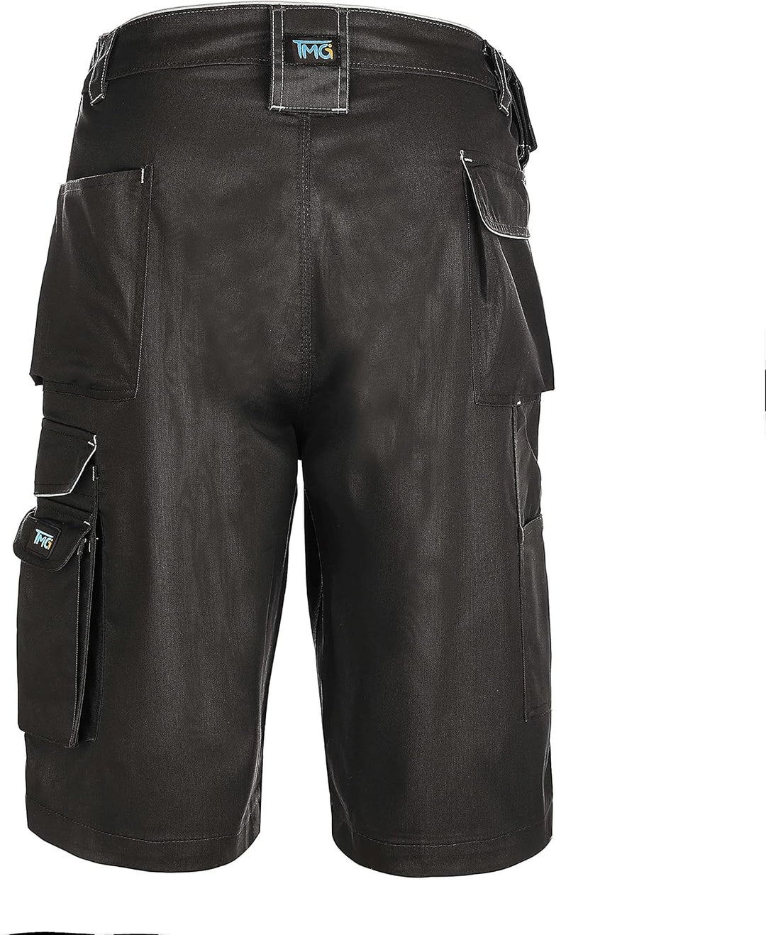 TMG | Arbeitsshorts für Herren, Kurze Arbeitshose mit Werkzeugtasche, robust & strapazierfähig, Carg