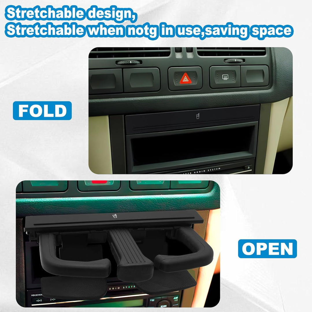 Geloo 1J0858601 8P0 885 995B Vorne Armaturenbrett Auto Getränkehalter Kunststoff Auto Armaturenbrett