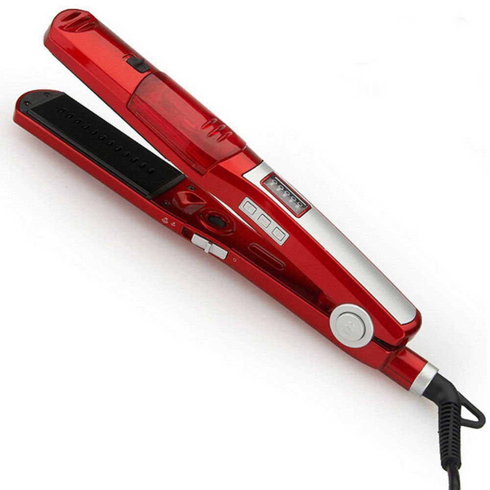 Dampf-Haarglätter mit Turmalin-Platten, max. 200 °C, professionell