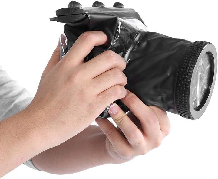 20M Unterwasser Unterwassergehäuse Tasche für DSLR Kameras, Universal Kamera Unterwassergehäuse Unte