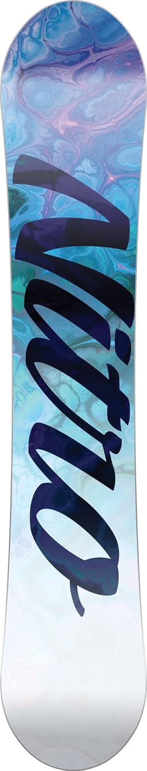 Nitro Damen Lectra 23 Fehlerverzeihenden All Mountain Girls Snowboard für Einsteiger, Fortgeschritte