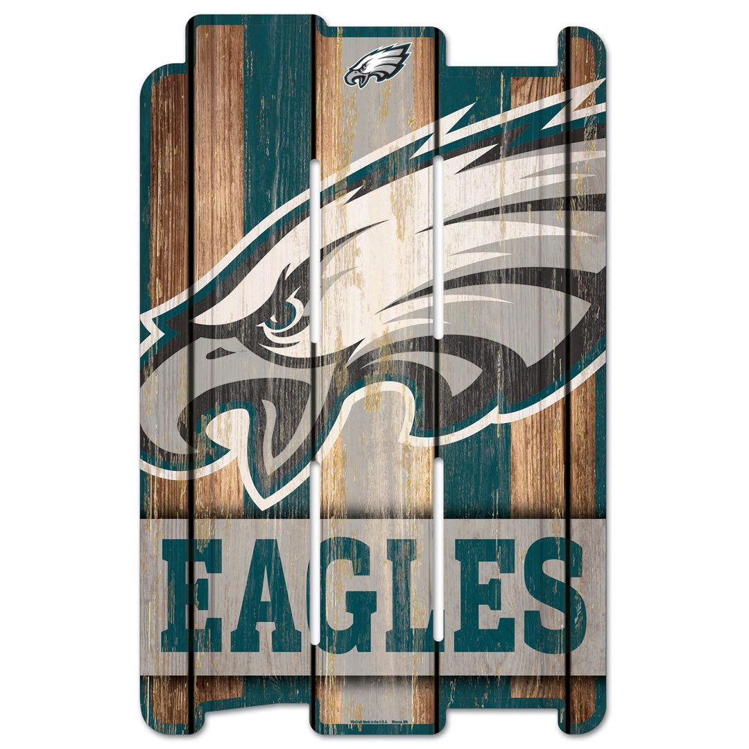 WinCraft NFL New England Patriots Holz-Zaunschild, Schwarz, New England Patriots