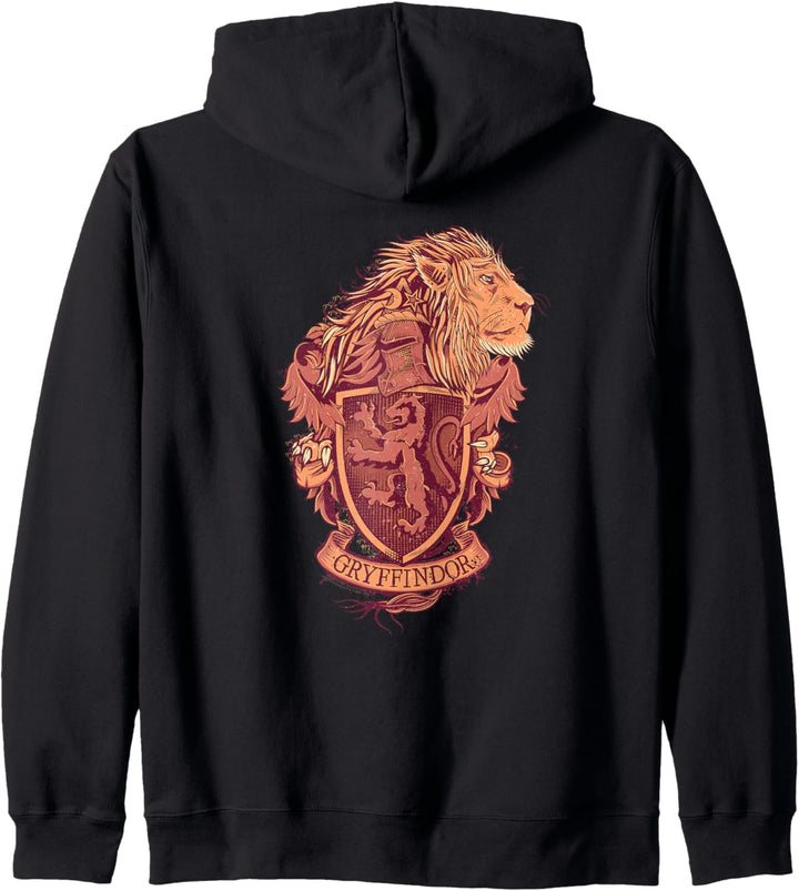 Harry Potter Gryffindor Lion Crest Kapuzenjacke