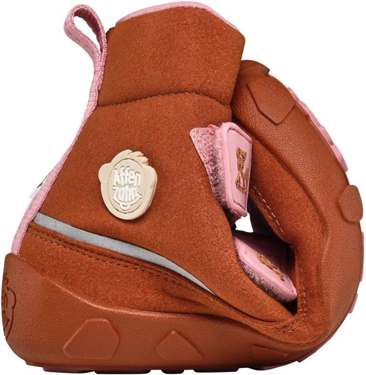 Affenzahn Winterstiefel Vegan Comfy warm gefüttert, wasserdicht mit Kletterverschlüssen, Grösse 21-3