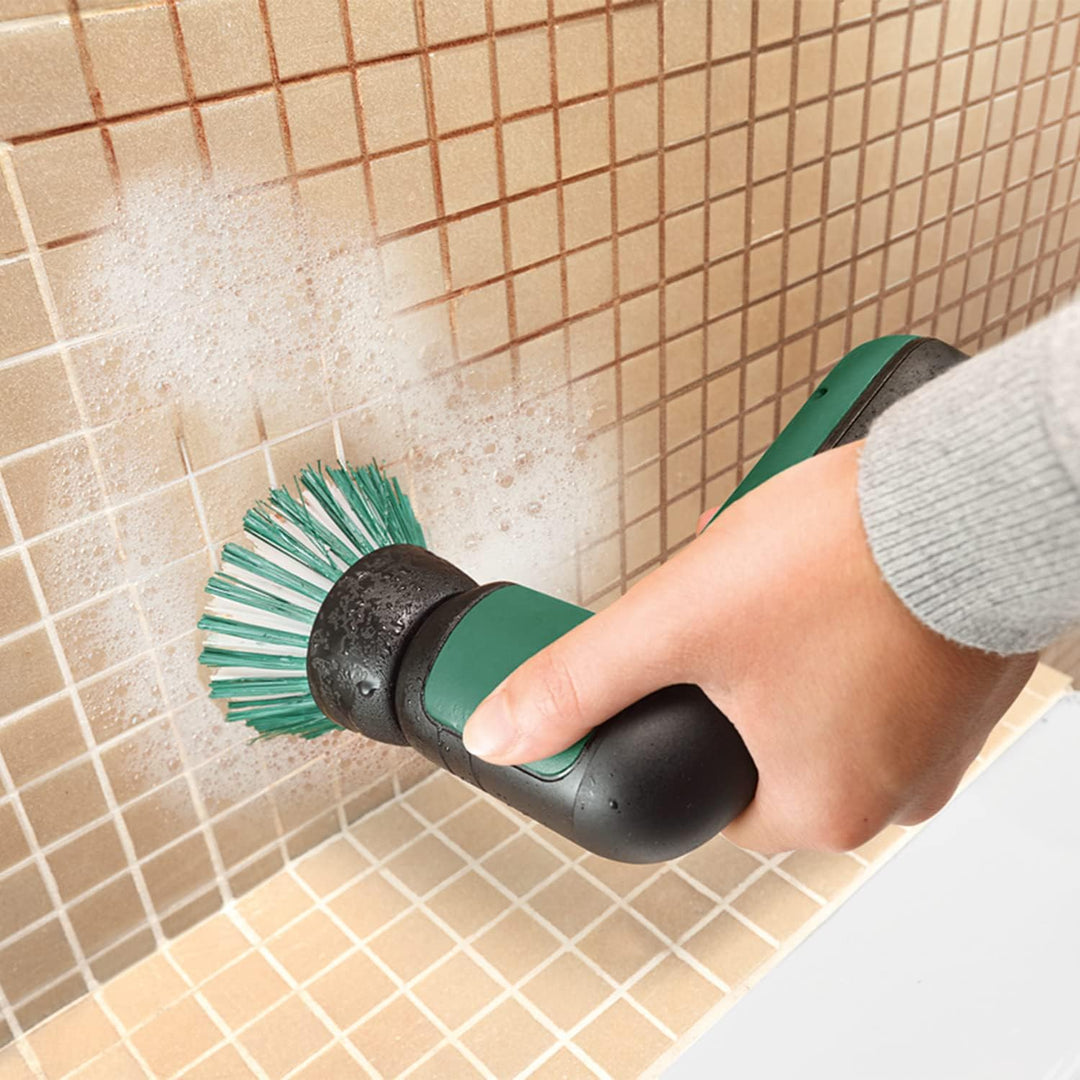 Bosch Home and Garden Akku Reinigungsbürste UniversalBrush(3,6-V-Akku, 1 Micro-USB-Kabel und 4 Reini