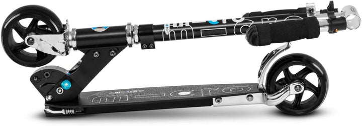 Micro Rocket Scooter Jungen/Mädchen ab 8 Jahren Schwarz, Schwarz