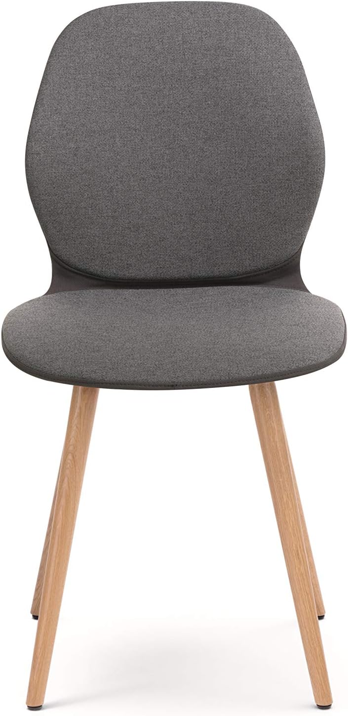 Sedus Wechselpolster se:spot, Sitz-Lehnen-Polster, Mittelgrau, Stoff: Step, 820 mm, Mittelgrau