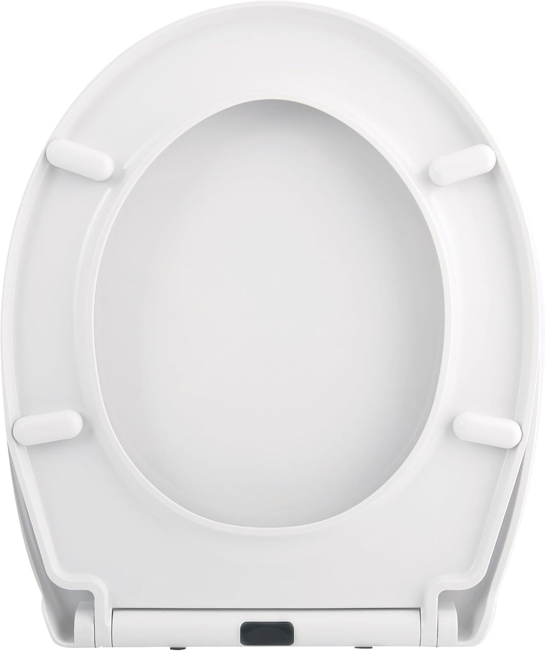 Spirella Toilettendeckel oval Klodeckel mit Quick-Release-Funktion und Softclose Absenkautomatik. An