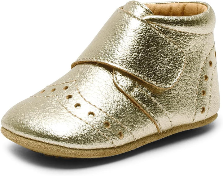 Bisgaard Mädchen Petit First Walker Shoe 24 EU Gold, 24 EU Gold