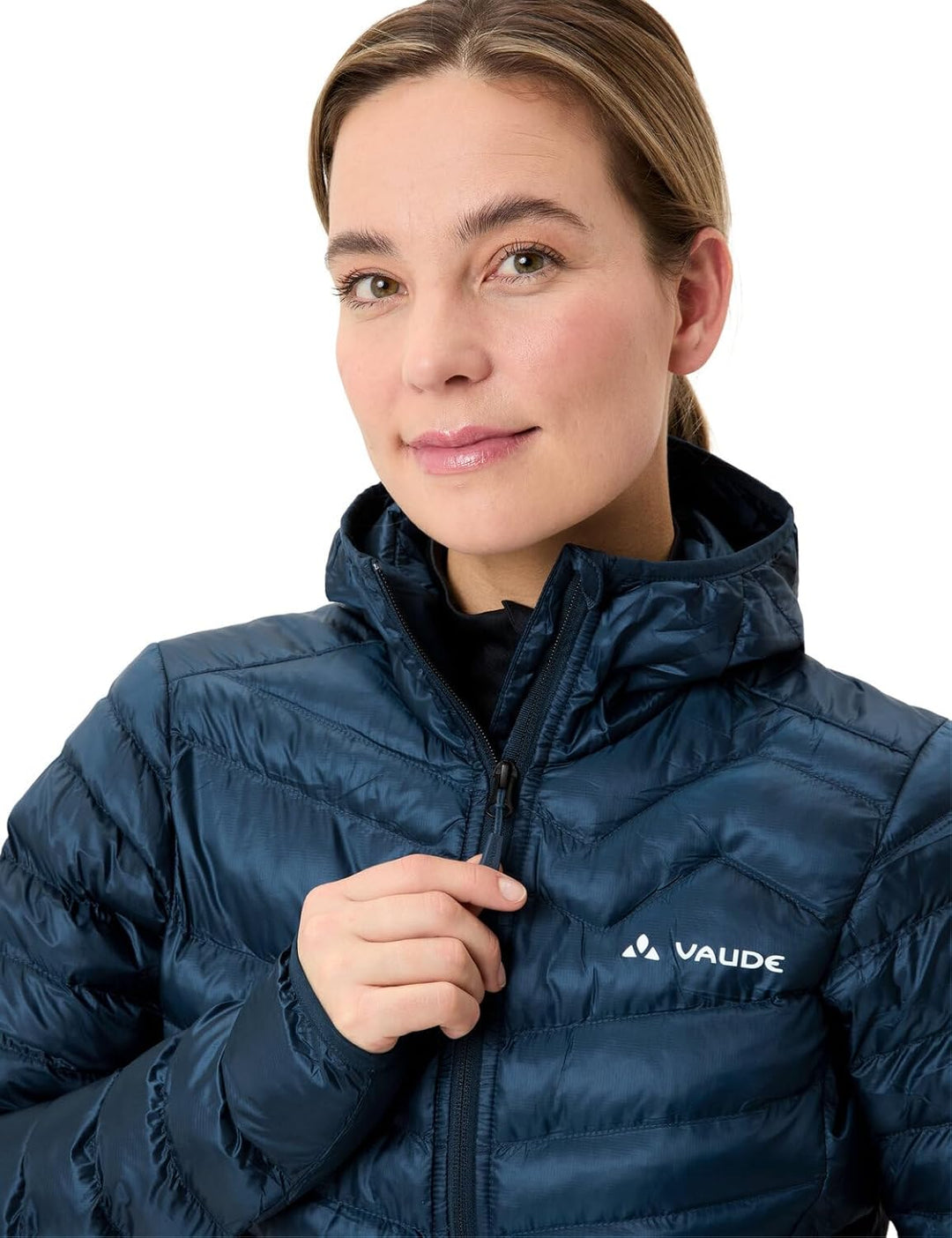 VAUDE Jacken Women's Batura Hooded Insulation Jacket 42 Dark Sea, 42 Dark Sea