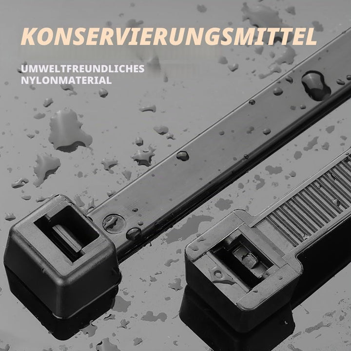 Extra large Kabelbinder 12mmx 1200mm, Industrie UV-Beständig ultra starke Kabelbinder mit 120 kg Zug
