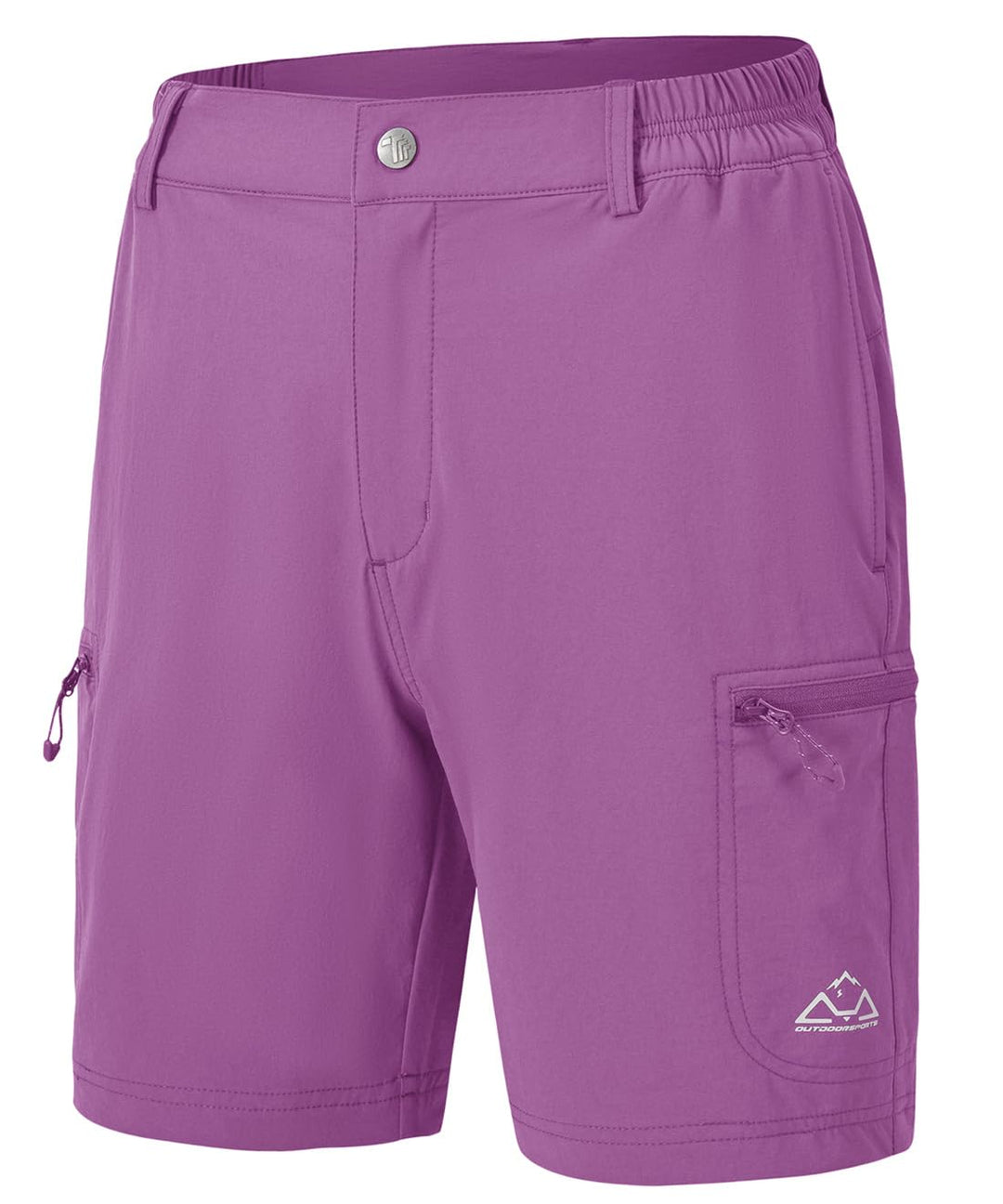 donhobo Damen Shorts Leichte Schnelltrocknend Atmungsaktiv Wanderhose Outdoor Sport Cargohose Sommer