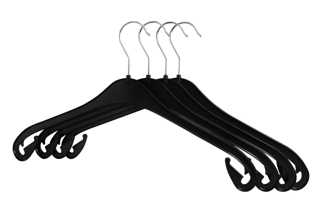 RSR Hangers Kleiderbügel NA 47 cm aus Kunststoff 50 Stück Hemdenbügel 360° drehbarer Haken Blusenbüg