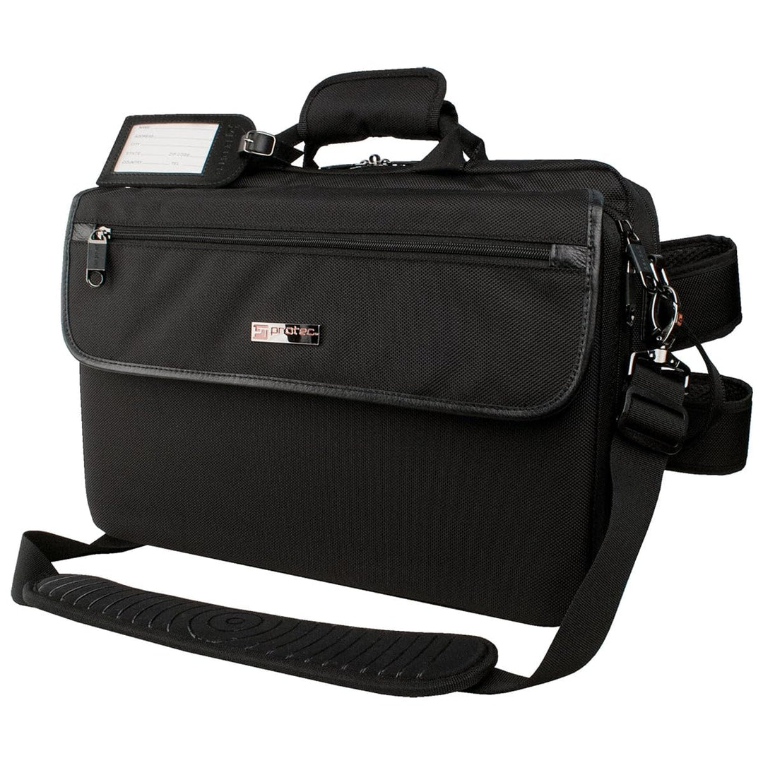 Protec Lux Combo Pro Pac Messengerbag für Flöten und Piccolos schwarz, schwarz