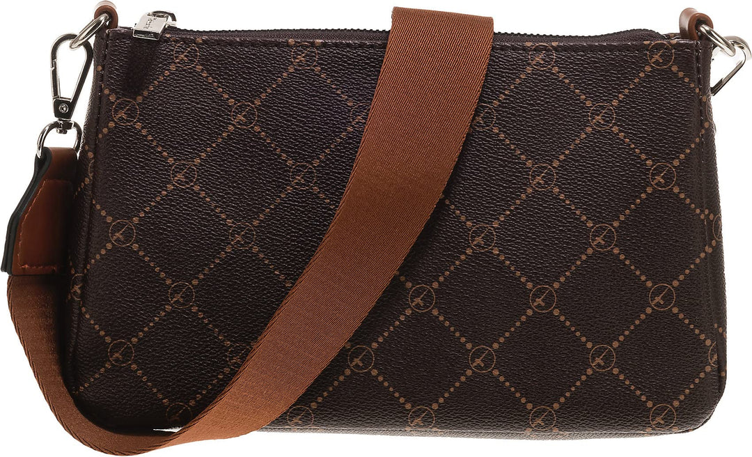 Tamaris Umhängetasche TAS Anastasia 31171 Damen Handtaschen Print Einheitsgrösse Brown/Cognac 207, E