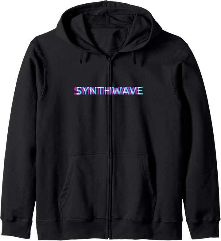 Synthwave Vaporwave Outrun Retrowave Cyberpunk Aesthetic Kapuzenjacke