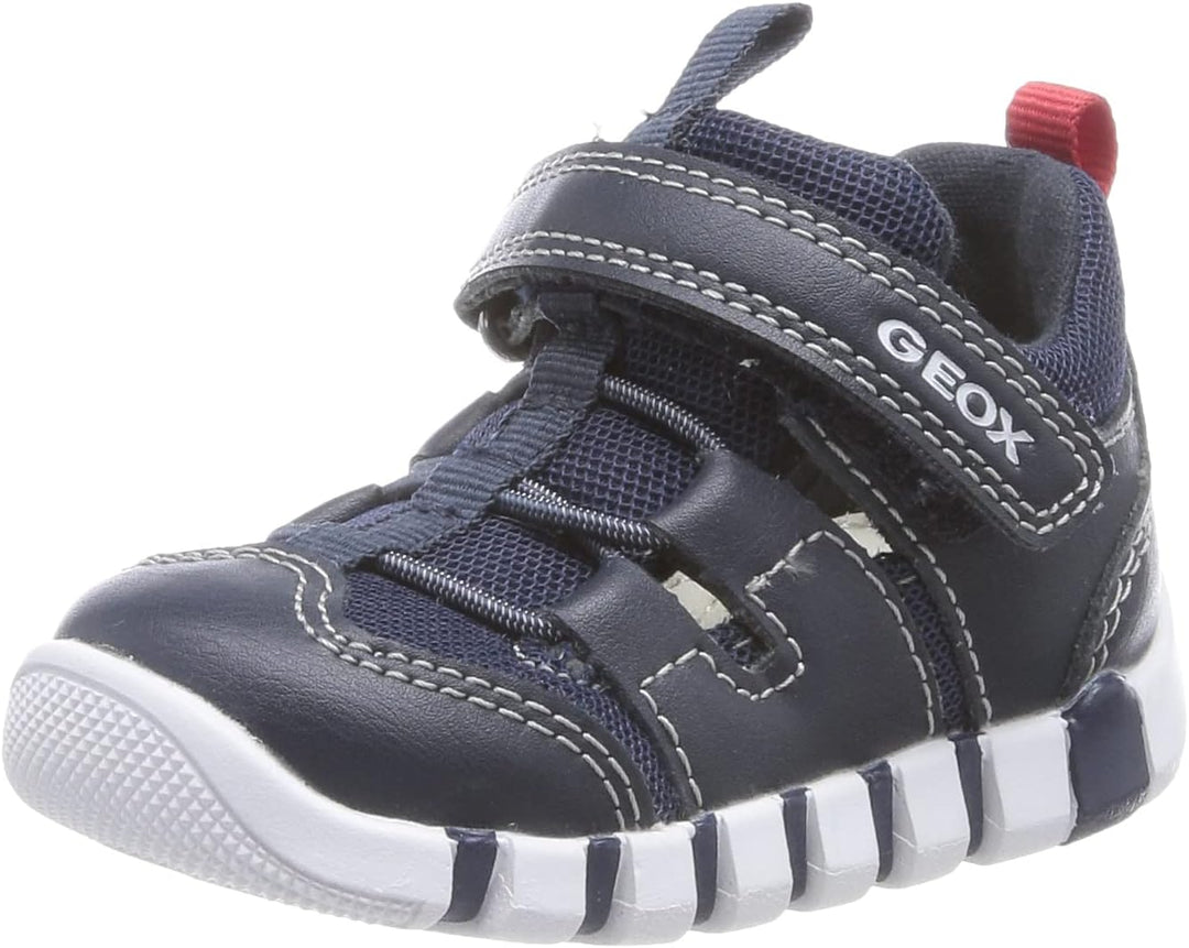 Geox Jungen B Iupidoo Boy First Walker Shoe 25 EU Navy, 25 EU Navy