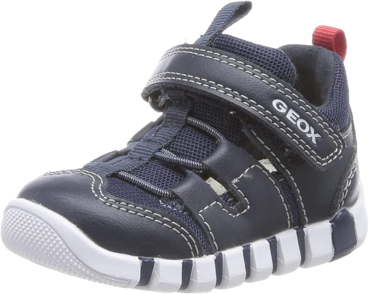 Geox Jungen B Iupidoo Boy First Walker Shoe 25 EU Navy, 25 EU Navy