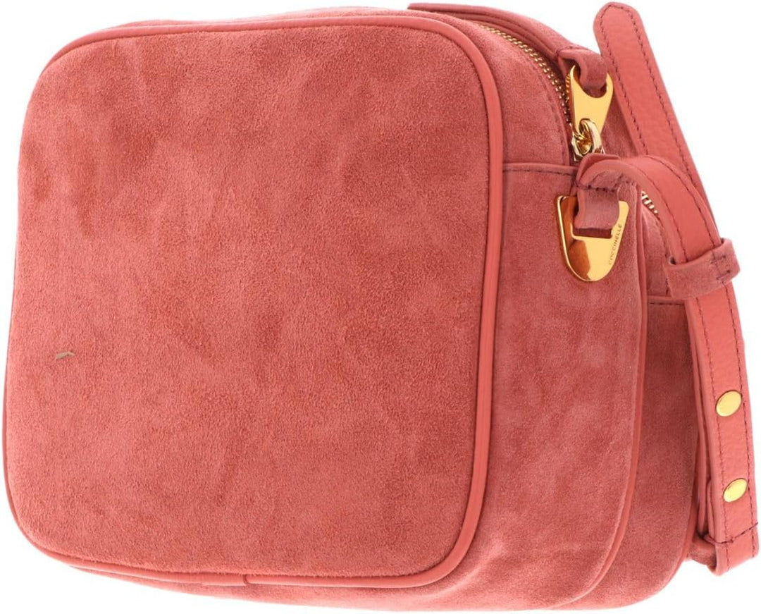 Coccinelle Lea Suede Umhängetasche Koralle