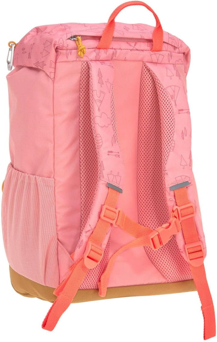 LÄSSIG Kinder Wanderrucksack Kinderrucksack mit Brustgurt gepolsterte Schultergurte wasserabweisend,