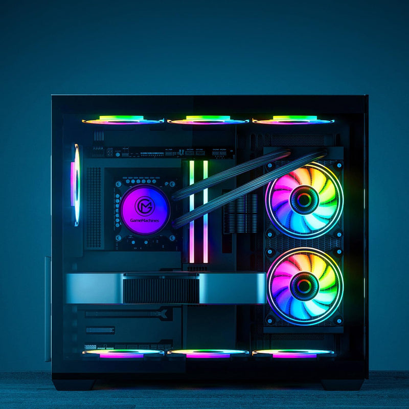 GameMachines Cube - Gaming PC - Intel Core i7 12700KF - NVIDIA GeForce RTX 4060 - Wasserkühlung - 10