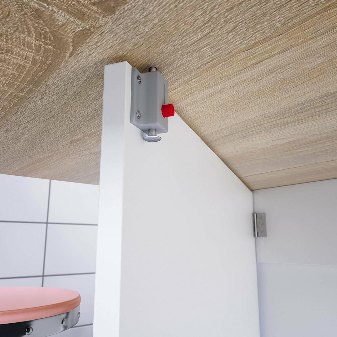 Dmora - Ausziehbarer Toledo-Tisch, klappbarer Esstisch mit klappbarer Platte, klappbarer Beistelltis