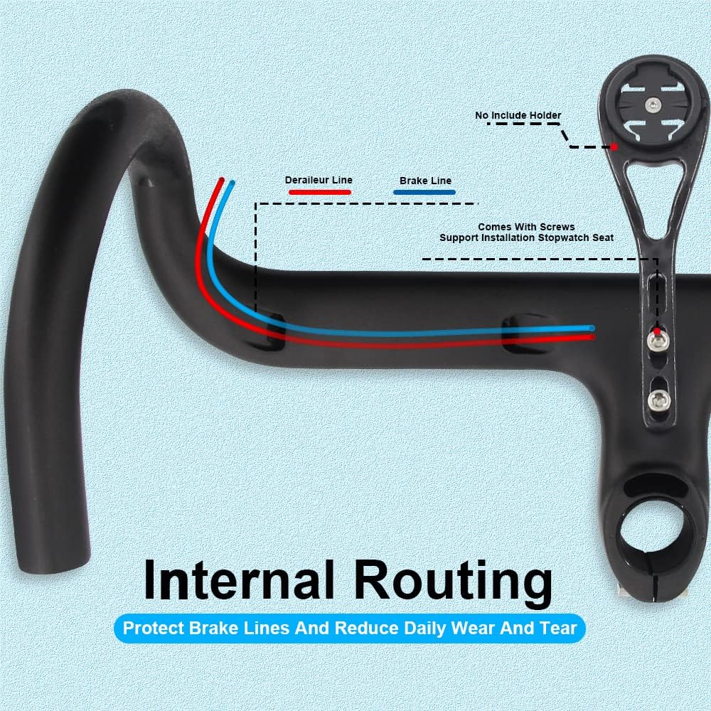 rxl sl carbon lenker rennrad integriert UD Matt fahrrad triathlon lenkeraufsatz 1-1/8" integrierter