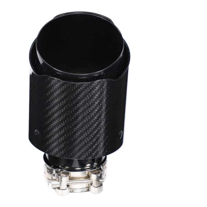 Hlyjoon Auto Auspuff Endrohr Einlass 63mm Auslass 101mm Auto Modifikation Zubehör Ersatzteile Fit fü
