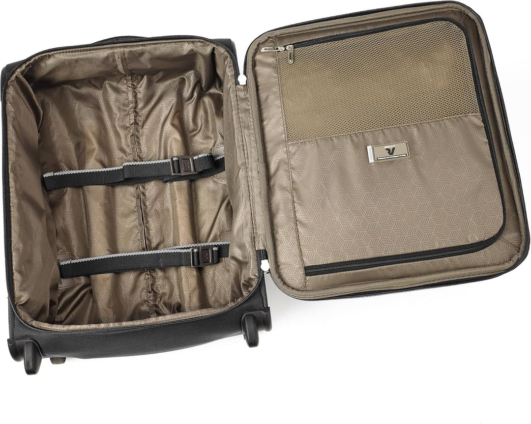 RONCATO Trolley Cabina 2R Easyjet Joy Nero Unisex Erwachsene, Schwarz, CABINA, Koffer