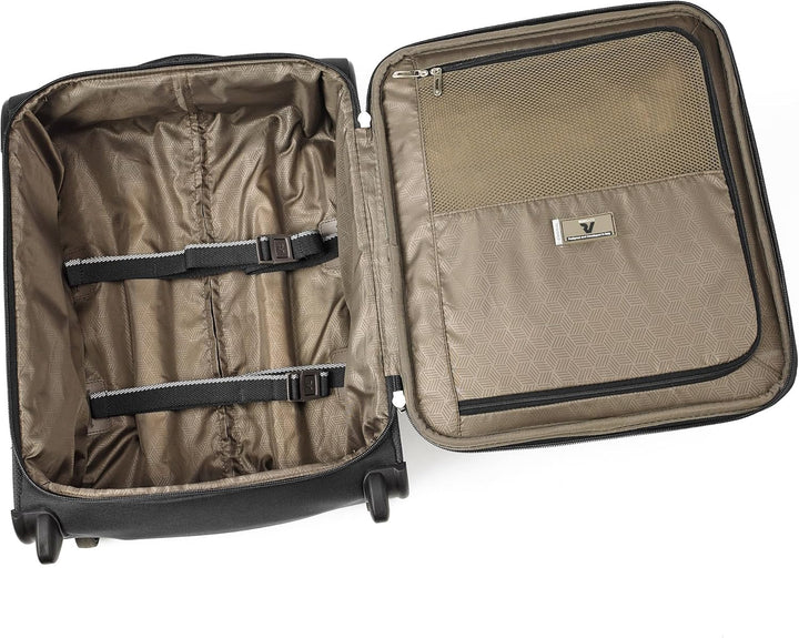 RONCATO Trolley Cabina 2R Easyjet Joy Nero Unisex Erwachsene, Schwarz, CABINA, Koffer