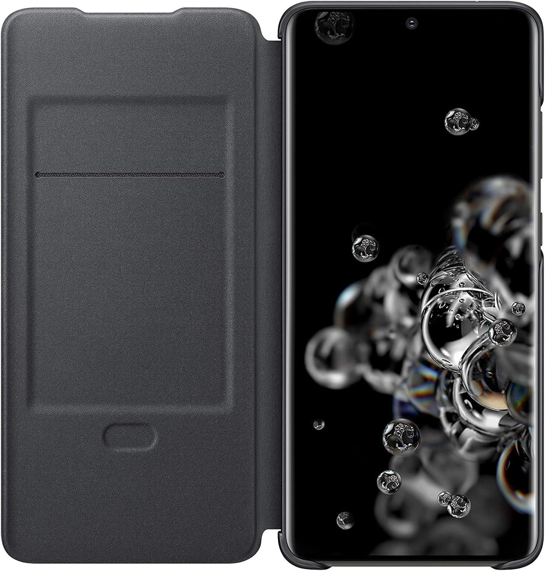 Samsung LED View Smartphone Cover EF-NG988 für Galaxy S20 Ultra Handy-Hülle, LED-Anzeige, Kartenhalt
