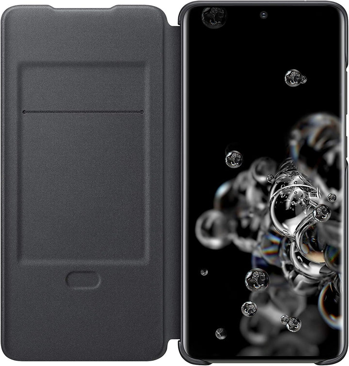 Samsung LED View Smartphone Cover EF-NG988 für Galaxy S20 Ultra Handy-Hülle, LED-Anzeige, Kartenhalt