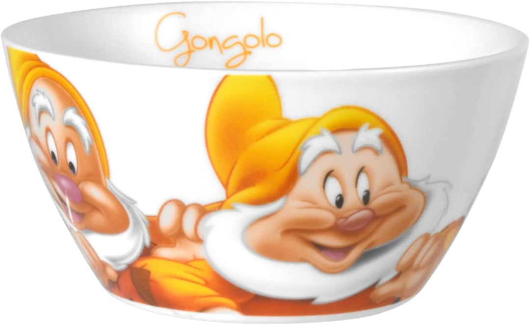 Home Disney Zwerge Set 12 Bolo Cereali, Porzellan, cc630