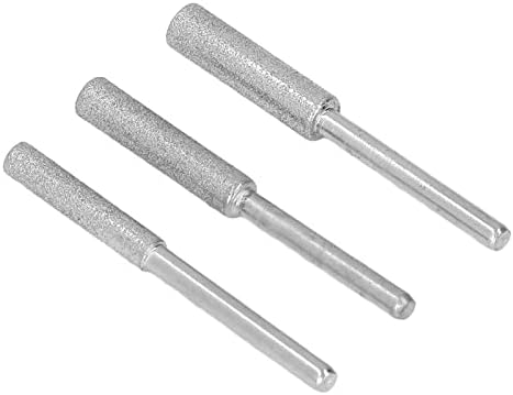 30 Stück Kettensägenschärfer Stein Kettensägenschleifstein mit 4,0 Mm, 4,8 Mm und 5,5 Mm Schmirgelsc