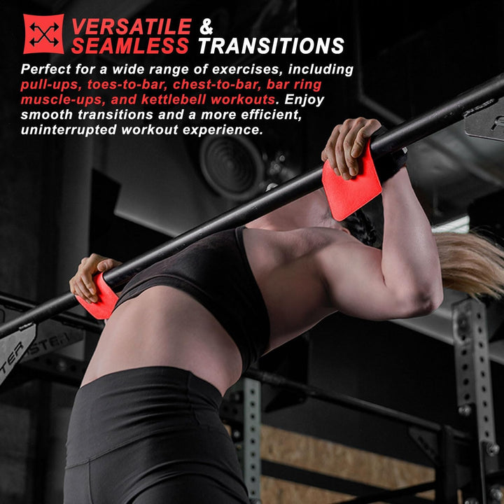 TAVIEW Cross Training Quad Ultra Magnesiumfreie Handschuhe I Gewichtheberhandschuhe I Für Crosstrain