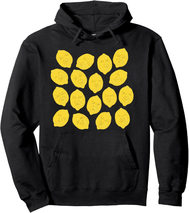 Saure Zitronen Pullover Hoodie