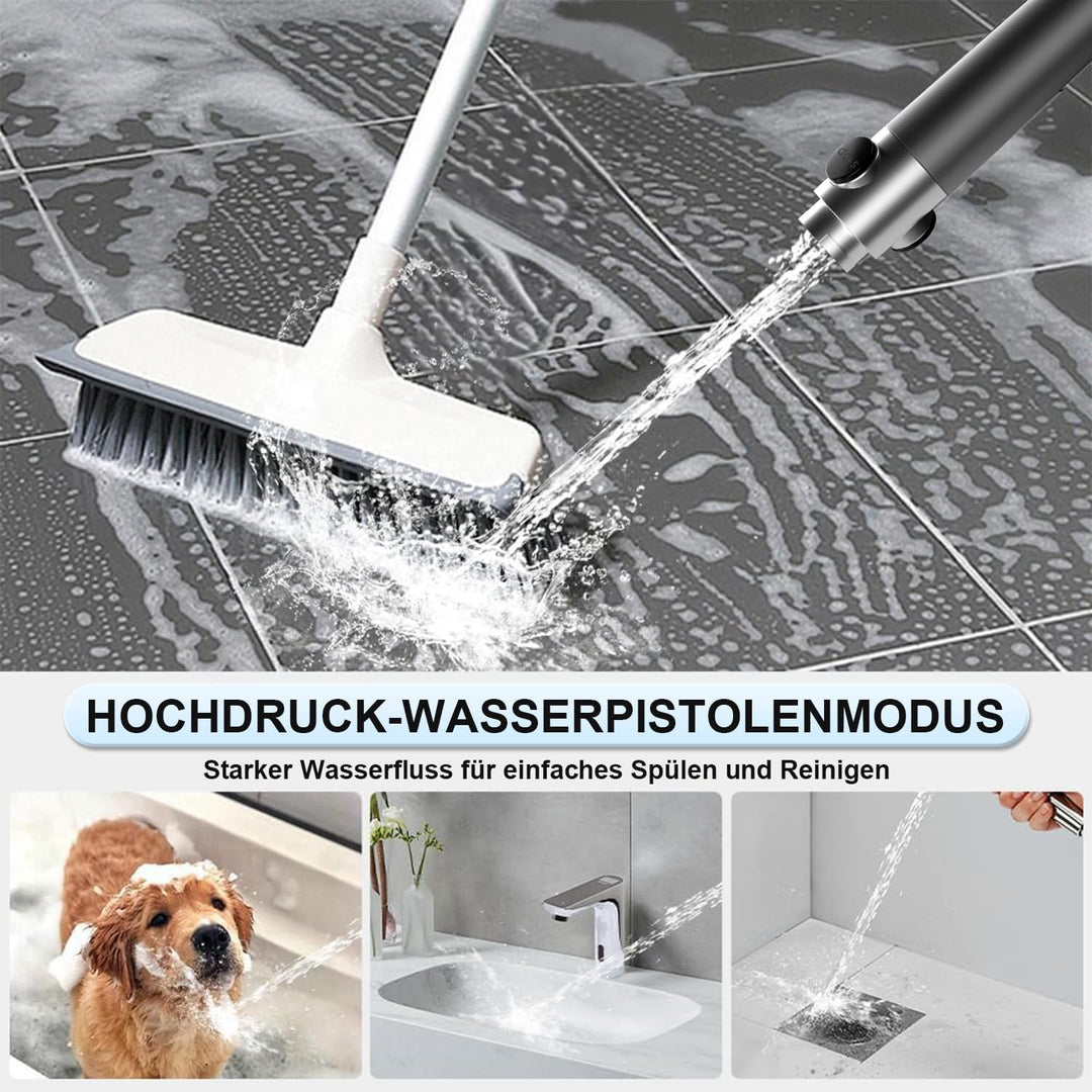 Duschkopf mit Schlauch,Duschbrause mit Filter,Handbrause mit Stoppfunktion,Hochdruck Handbrause mit