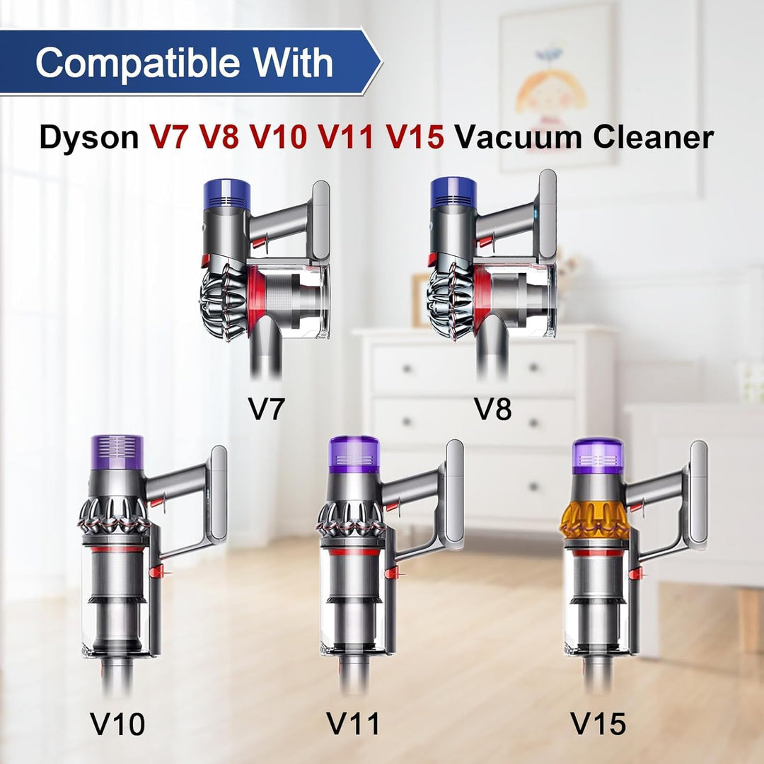 Elektrische Bürste kompatibel für Dyson V7 V8 V10 V11 V15，Turbinenbodendüsen mit Direktantrieb Reini