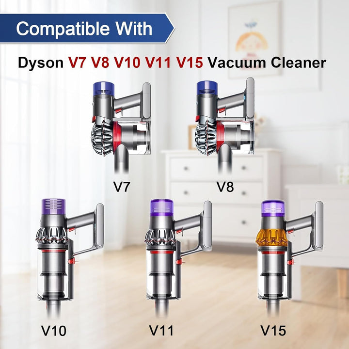 Elektrische Bürste kompatibel für Dyson V7 V8 V10 V11 V15，Turbinenbodendüsen mit Direktantrieb Reini