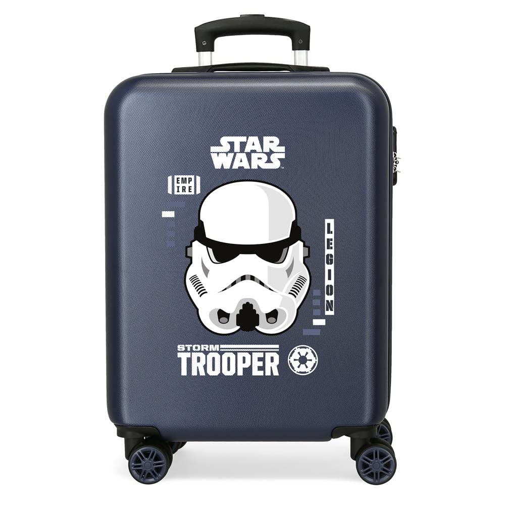 Star Wars Storm Kabinentasche, Blau, 38 x 55 x 20 cm, starrer ABS-Kombinationsverschluss seitlich, 3