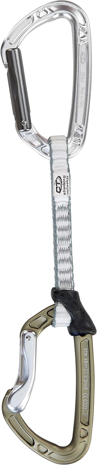 Climbing Technology Aerial Pro Set DY HC, Unisex - Erwachsene, Silber/Braun, 12 cm